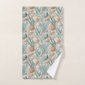 Serviette de plage Océan Breeze tendance pour sall (Serviette à main)