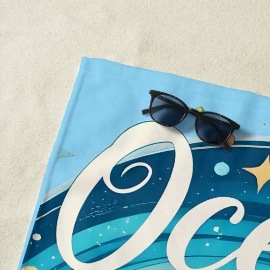 Serviette De Plage Ocean Dreamer (En situation)