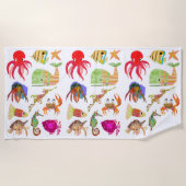 Serviette De Plage Ocean Friends Beach Towel (Devant)