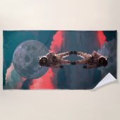 Serviette De Plage Ocean Moonwalk (Devant)