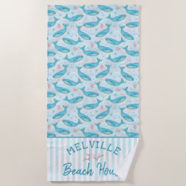 Serviette De Plage Océan personnalisé nautique de Chambre de plage de