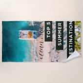Serviette de plage Ocean View (Devant)