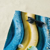 Serviette de plage Ocean Wave Cake - Côte maritime (En situation)