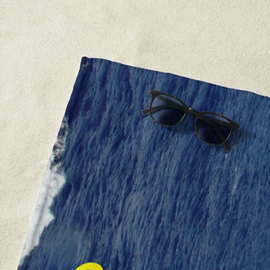 serviette de plage Ocean Waves (En situation)