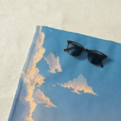 Serviette De Plage Ocean Waves & Sun Beach Towel (En situation)