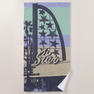 Serviette De Plage Oceanside Star Cinema Stripes