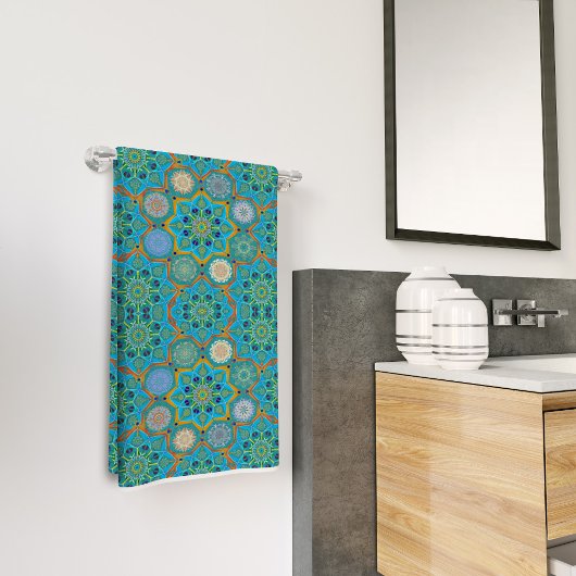 Serviette De Plage Octo plus brillant arabesque style mauresque turqu