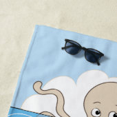 Serviette De Plage Octopus, Homard, Jours De Plage (En situation)