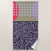 Serviette De Plage OEufs brouillés (Devant)