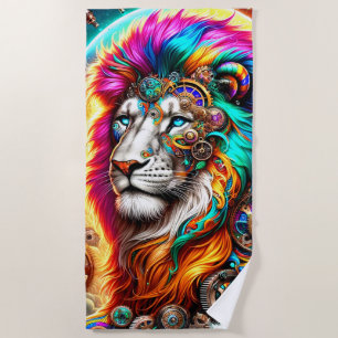Serviette De Plage OEuvre de Lion