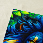 Serviette De Plage OEuvre de Lion (En situation)