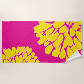 Serviette De Plage Oh Dahlia ! (Devant)