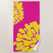 Serviette De Plage Oh Dahlia ! (Devant)
