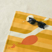 Serviette De Plage Oh, Les Endroits Où Tu Vas Aller ! Motif de ballon (En situation)