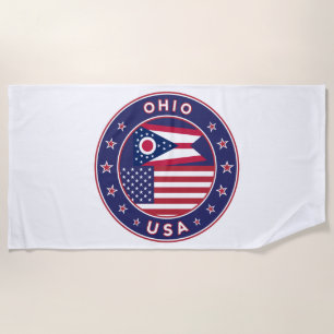 Serviette De Plage Ohio