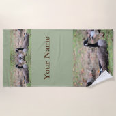 Serviette De Plage Oie (Devant)