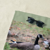 Serviette De Plage Oie (En situation)