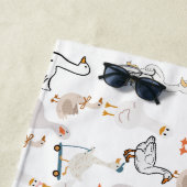 Serviette De Plage oie (En situation)