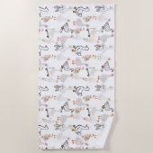 Serviette De Plage oie (Devant)