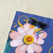 Serviette De Plage Oiseau coloré (En situation)