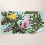 Serviette De Plage Oiseaux au paradis (Devant)
