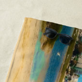 Serviette De Plage Oiseaux Partout (En situation)