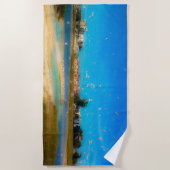 Serviette De Plage Oiseaux Partout (Devant)