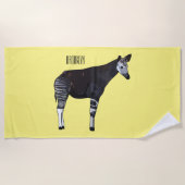 Serviette De Plage Okapi (Devant)