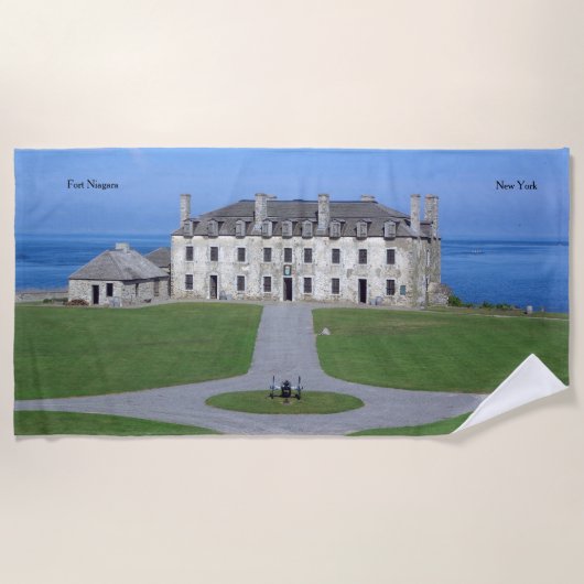 serviette de plage Old Fort Niagara Barracks (Devant)