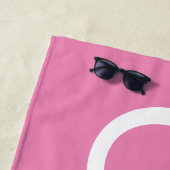 Serviette De Plage Olivia (En situation)