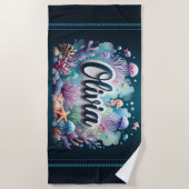 Serviette De Plage Olivia Ocean Adventure Beach Towel (Devant)