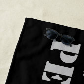 Serviette De Plage Olivia Petrol Head (En situation)