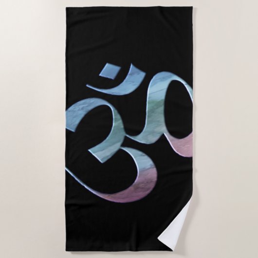 Serviette De Plage Om 1 (Devant)
