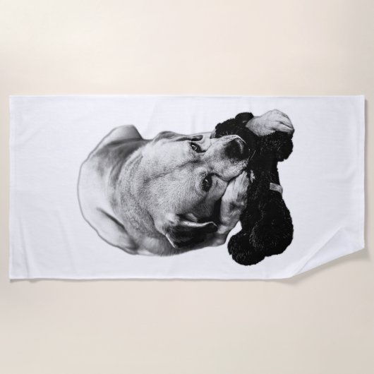 Serviette De Plage Ombre et abri (Devant)