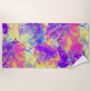Serviette De Plage omnivision fantaisie encre :