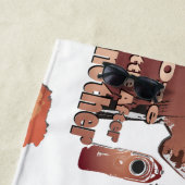 Serviette De Plage One Battle After Another – Cinematic Movie-Inspire (En situation)