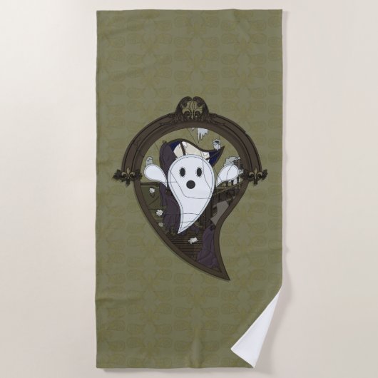 Serviette De Plage Ooh the Ghost Beach Towel (Devant)