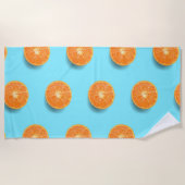 Serviette De Plage Orange (Devant)