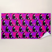 Serviette De Plage Orca Killer Whale (Devant)