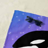 Serviette De Plage Orca Killer Whale Galaxy (En situation)