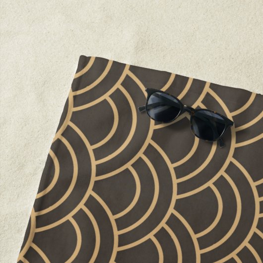 Serviette De Plage Ornements de luxe 25 (En situation)