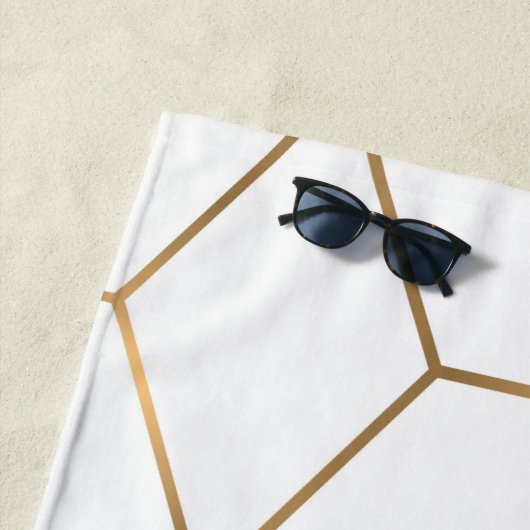 Serviette De Plage Ornements de luxe 3 (En situation)