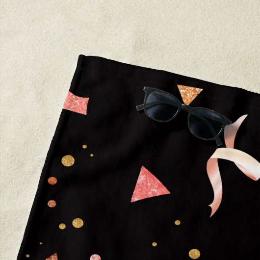 Serviette De Plage Ornements festifs 2 (En situation)
