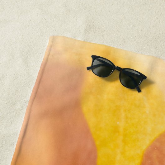 Serviette De Plage Orquídea (En situation)