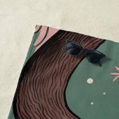 Serviette de plage Otter (En situation)