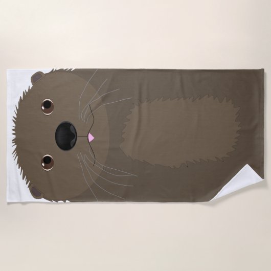 Serviette de plage Otter (Devant)