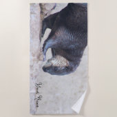 Serviette De Plage Otterly Sleek (Devant)