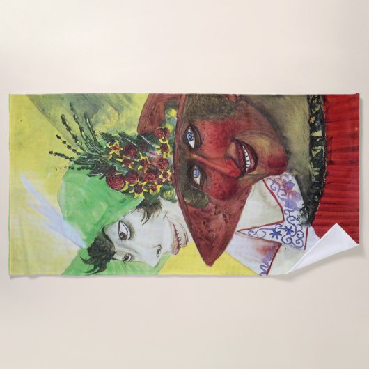 Serviette De Plage Otto Dix, Prostituées (Devant)