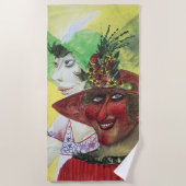 Serviette De Plage Otto Dix, Prostituées (Devant)