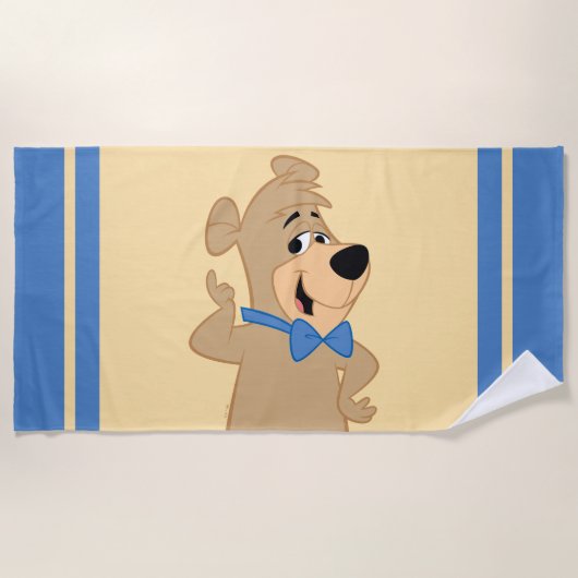Serviette De Plage Ours Boo-Boo Précocieux (Devant)